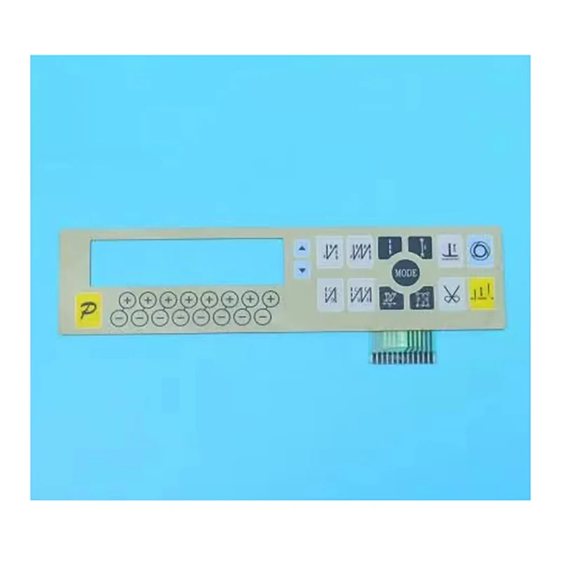 1PCS New Operation Panel Board Button Paper Sticker Key Film Membrane for Powermax Embedded Industrial Sewing Machine Wholesale