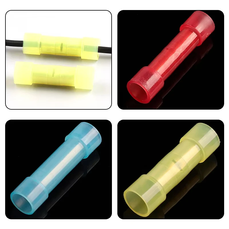 BNYF0.5 Conector a tope de nailon terminal pin de cobre Conector rápido