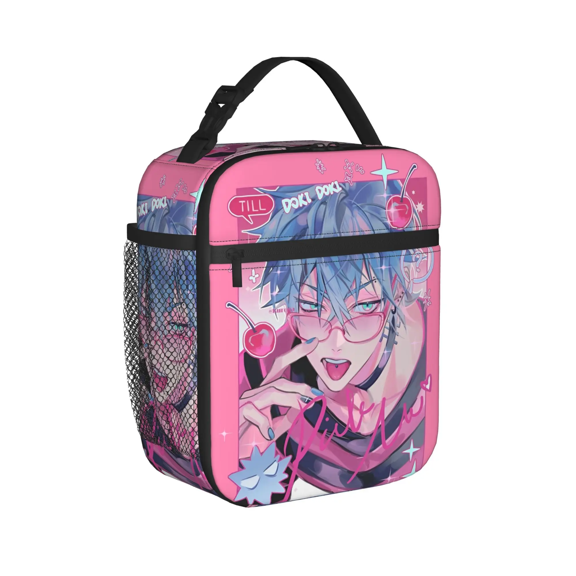 Alien Stage Insulated Lunch Bag Cooler Bag Reusable,Meal Container Till Ivan Anime Leakproof Tote Lunch Box Men Women Work