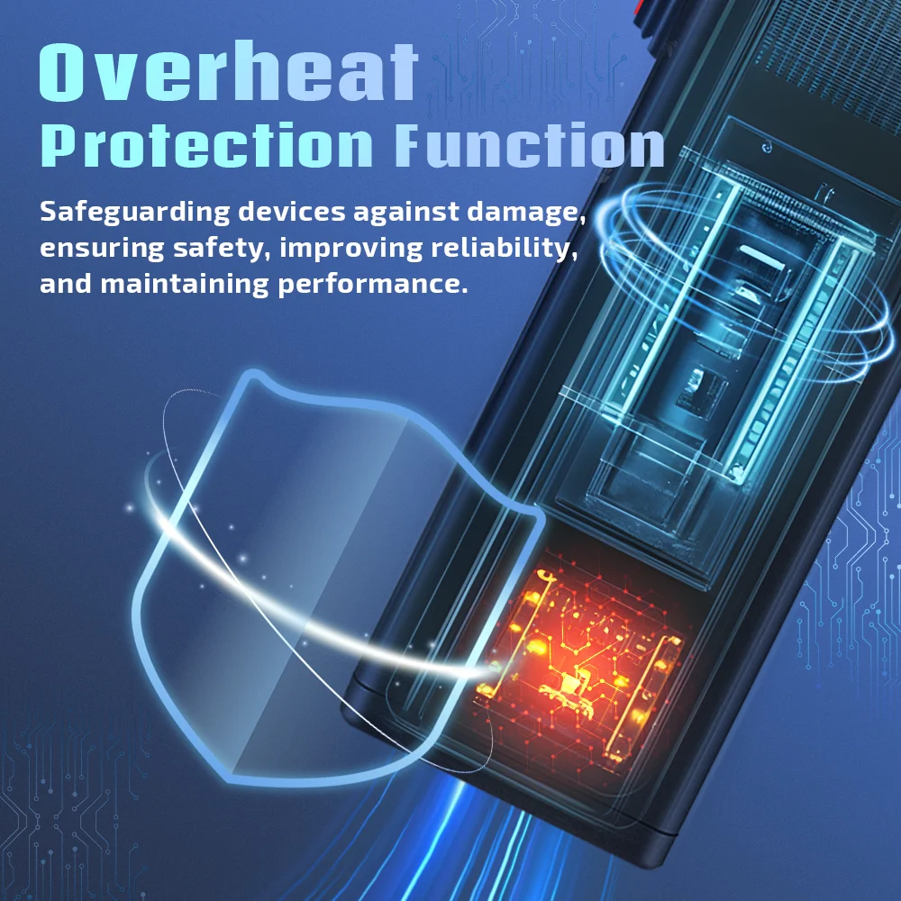 140000 RPM Air Blower Power Display Handheld Mini Turbo Fan Industrial Violent Fan Turbo Jet Fan Dust Blower Cleaning Tool 52M/S