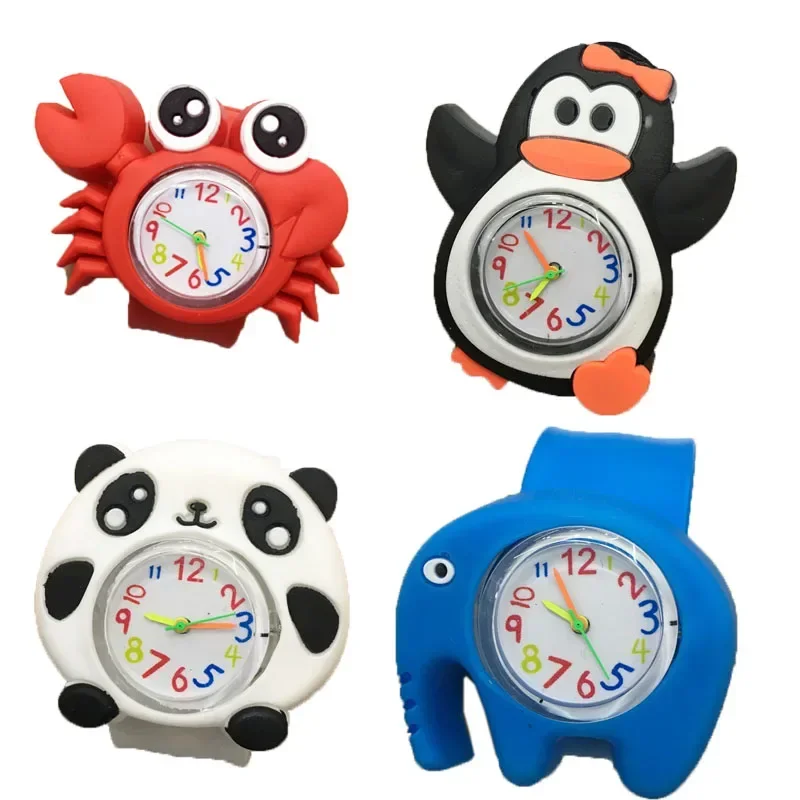 Sea Animals Watch Under the Sea Party Gifts Cartoon Turtle Crab Shark DIY Watch Happy Kids Ocean Animals Birthday Party Favors