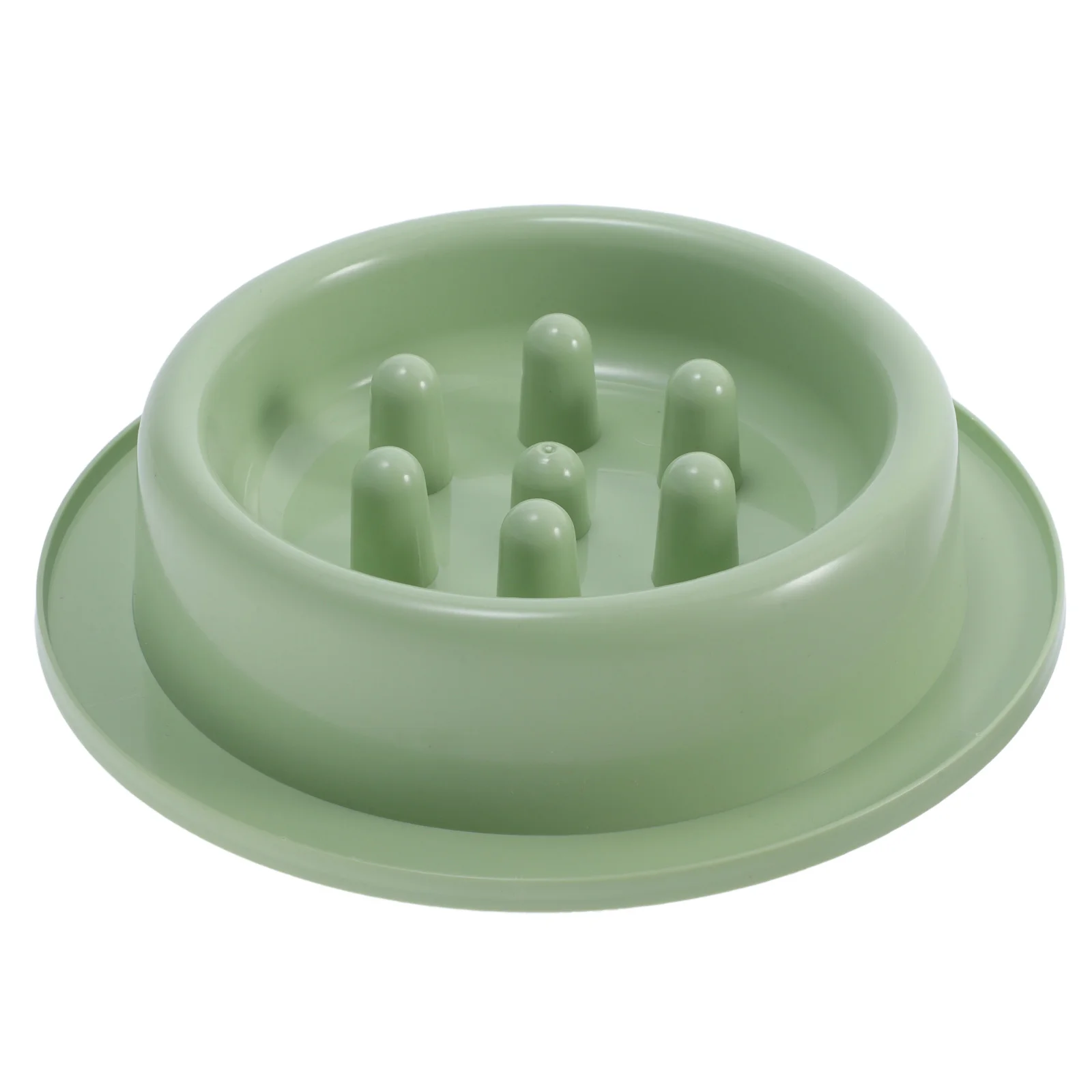 Pet Slow Food Bowl Anti Choke Design Large Breed Dog Cat Feeder Thick Material Prevents Spills Easy Cleaning Storage