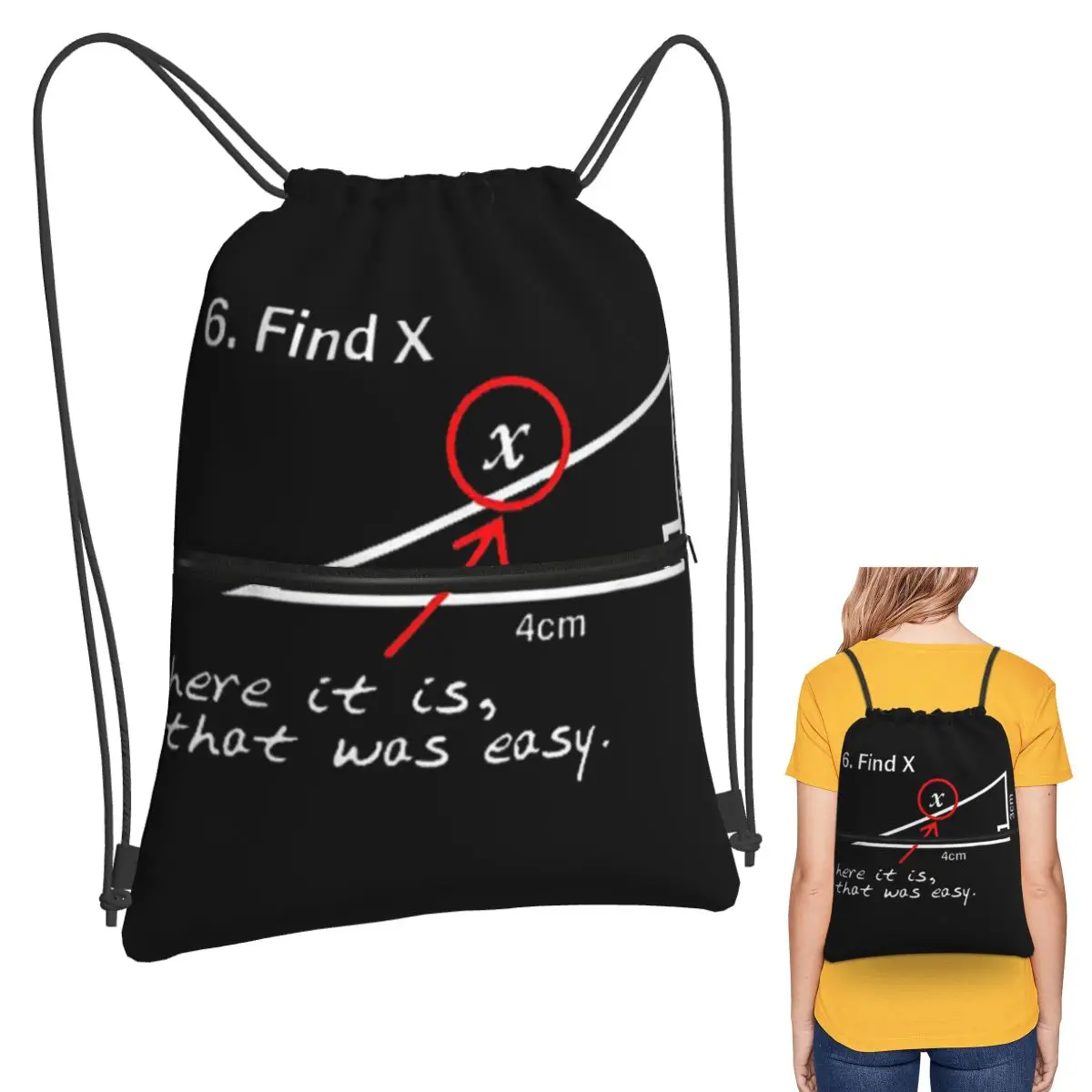 

Slushy Noobz Martin Hamzah Find Backpacks Fashion Drawstring Bags Sports Bag Book Bags for Man Woman School