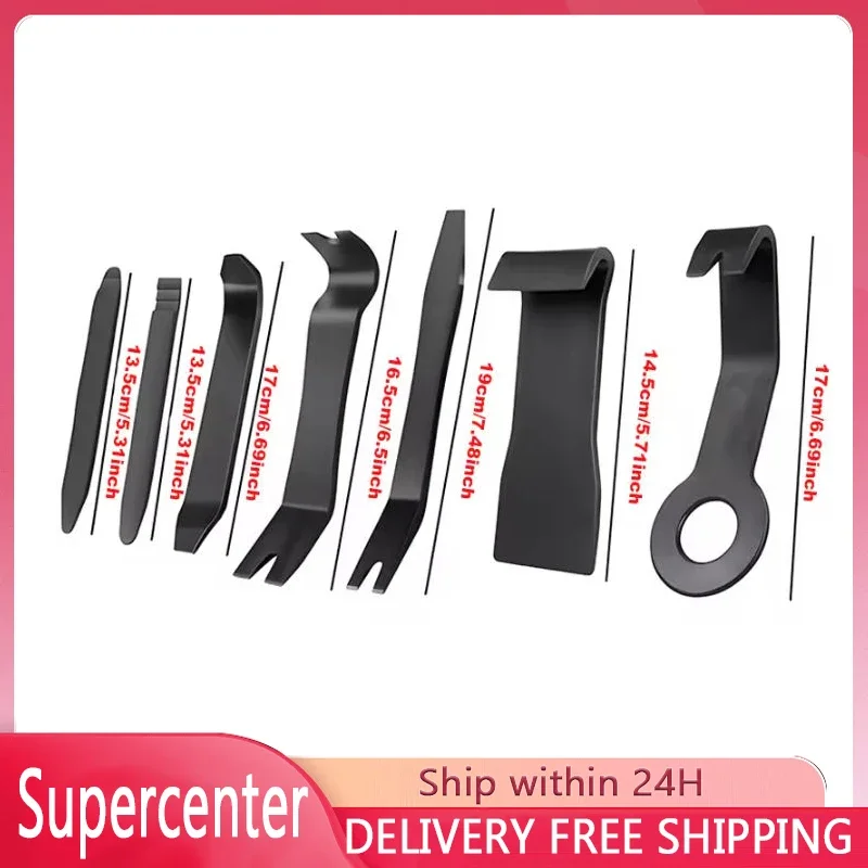4 Options Car Universal Trim Removal Tool Kit Applicable DVD Repair Tool Dashboard Removal Tool Interior Trim Panel Removal