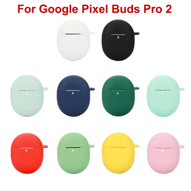 Protective Silicone Case AntiScratch For Google Pixel Buds Pro 2 Earbuds Earphone Nonscratch Cover Dustproof Housing