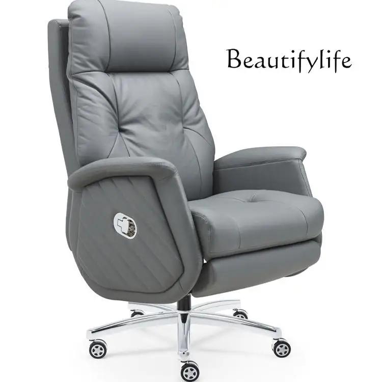 

Electric boss chair reclining and lifting ergonomic chair comfortable sedentary massage office chair