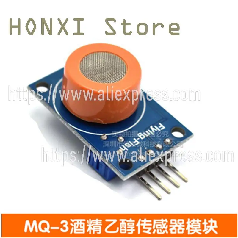 1 buah modul sensor alarm deteksi sensor gas alkohol MQ-3