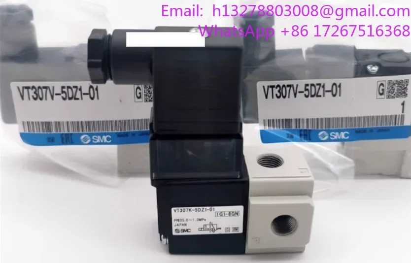 

New original SMC VT307-5DZ1-01 VT307-5DZ1-02 VT307-5D-01 VT307-5D-02 VT307-5DZ-02-F VT307V-5DZ1-02 solenoid valve