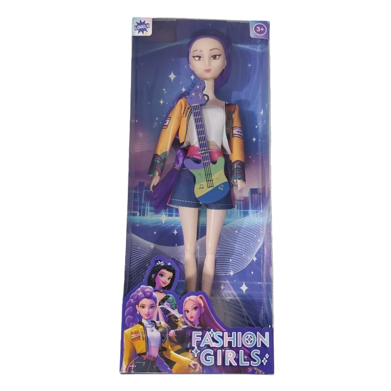 Kpop Demon Hunters Rumi Mira Zoey Dolls - Bellissime action figure in plastica fai-da-te, regalo giocattolo da collezione per ragazze