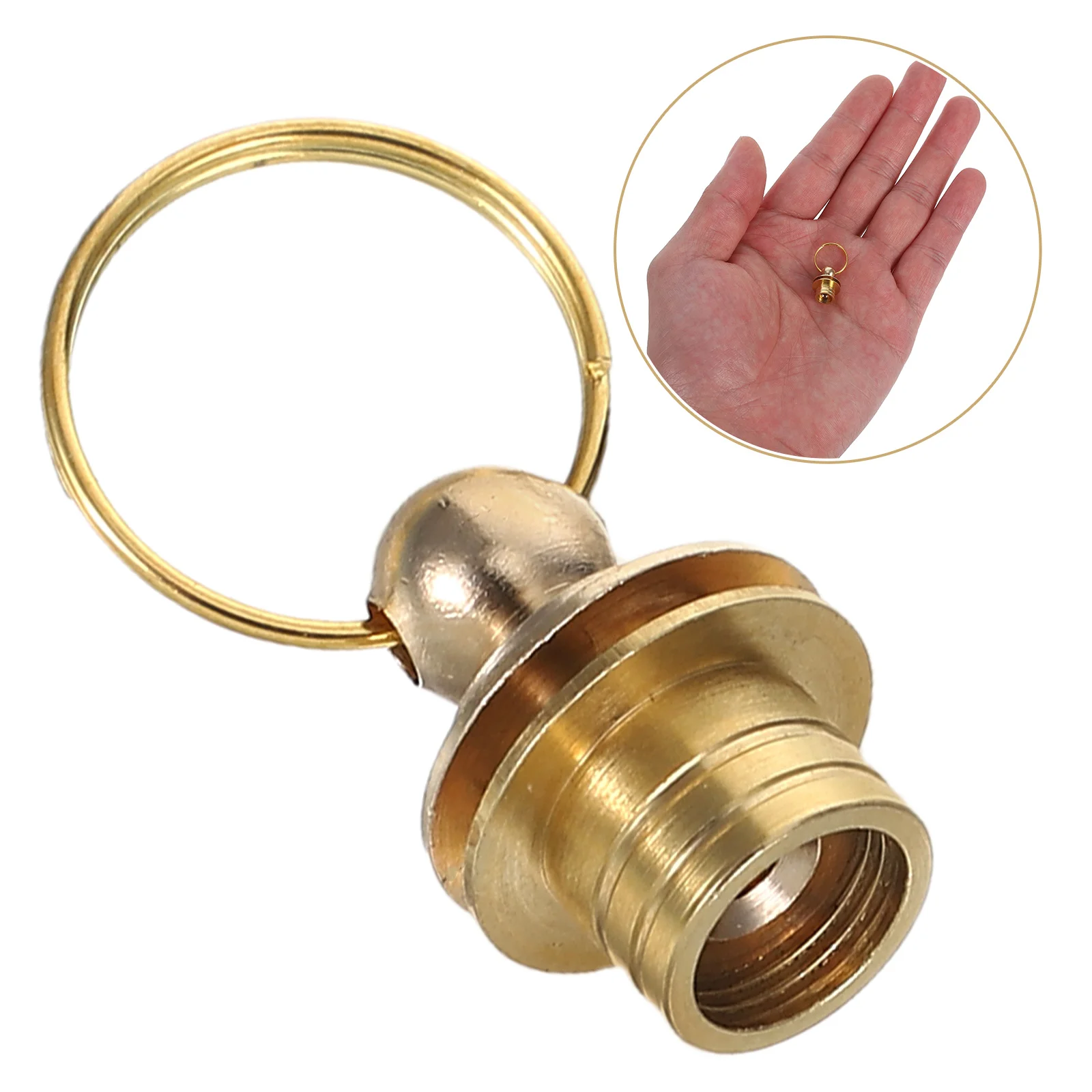 

10pcs Gourd Plugs Barrel Screw Clasps Cord End Cap Necklace Making DIY Jewelry Connectors Versatile Accessories