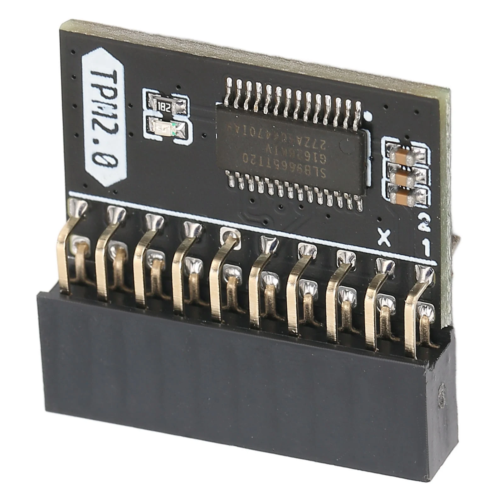 TPM 2.0 Encryption Security Module Computer Accessories 20Pin Standalone Crypto Processor TPM 2.0 Module for Win11/Gigabyte/ASUS