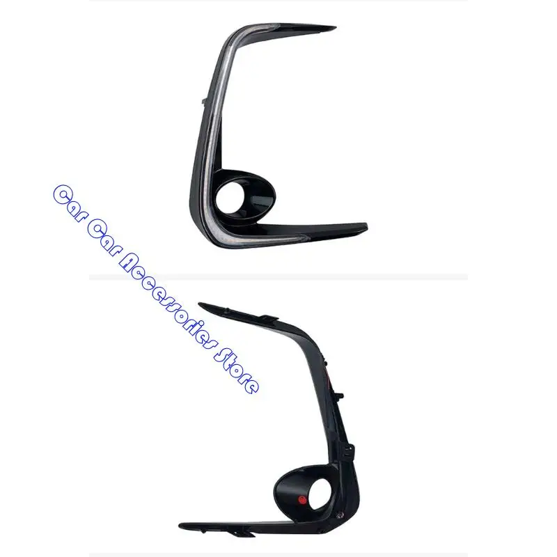 242D بدوره مصباح إشارة النهار تشغيل ضوء 12 فولت مصباح الضباب ل 2019-2023 #2