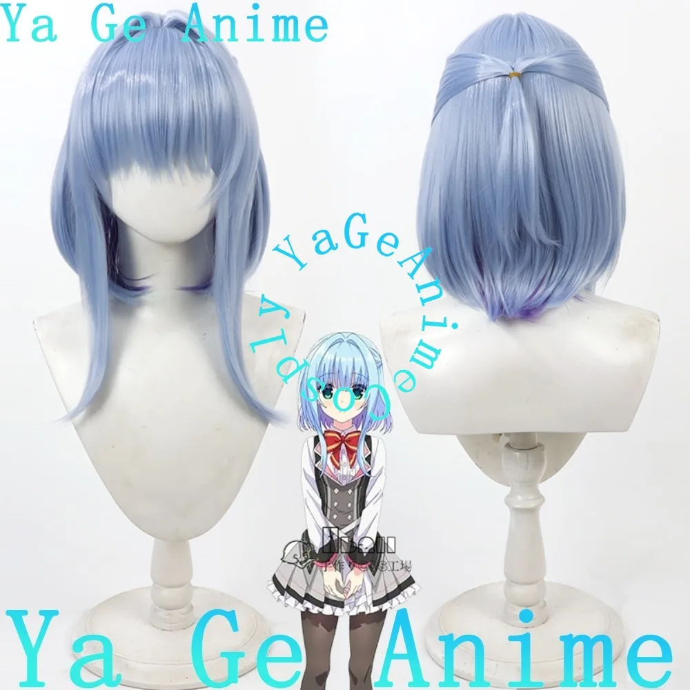 

Toki O Kakeru Creative Nishiki Asumi Cosplay Wig Two-Tone Inside Outside Anime Halloween Carnival Party Heat Resistant Hair