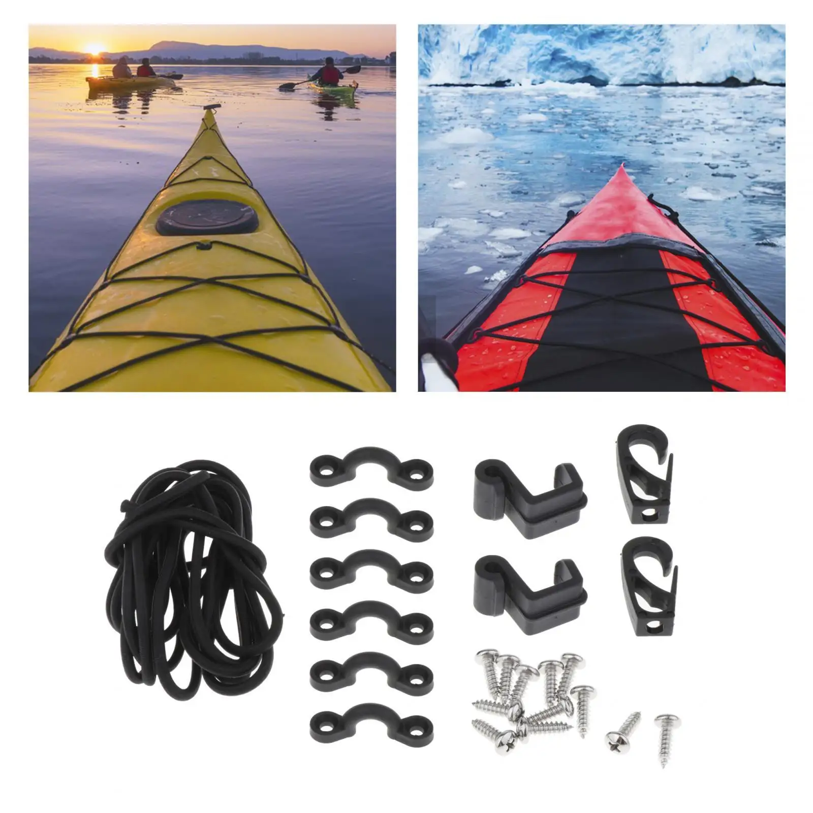 Kayak Deck Rigging , Tie Down Pad Eye Boat, Awning Hardware Accessories,