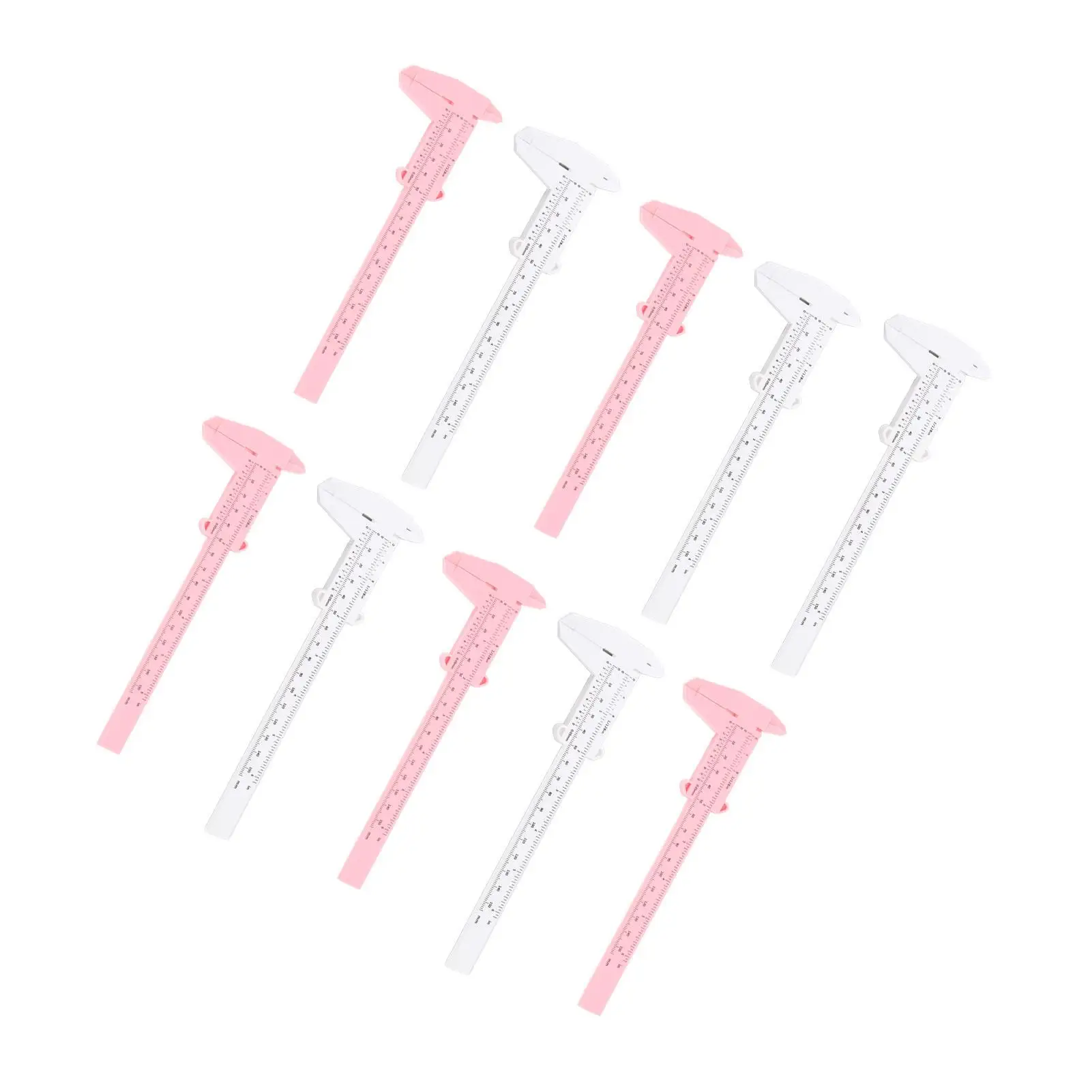 

10PCS for eyebrow Stencil Set - 150mm Microblading Ruler & Clear Guide for Perfect for eyebrow Shaping Tool