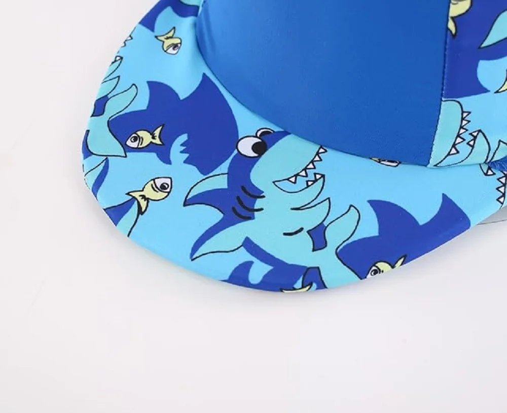 Connectyle Boys Girls Children Sun Hat Long Flap Quick Dry UPF50+ Sun Protection Cap Surf Up Swim Hat