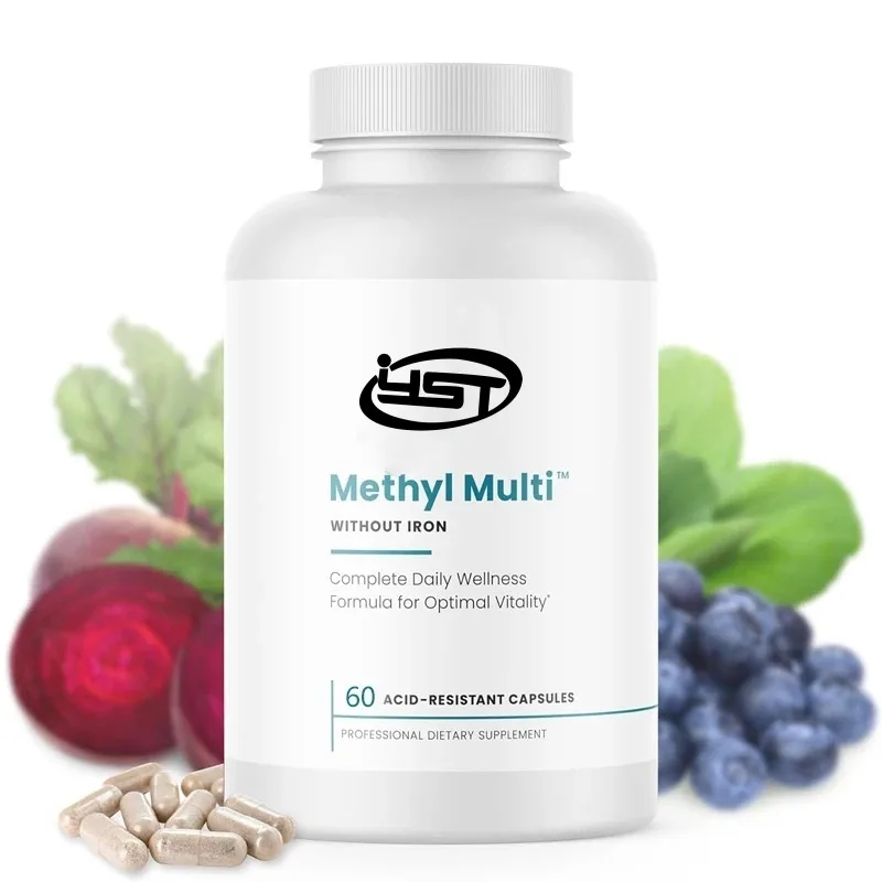 

Metal Multi iron free - ultra pure multi vitamin and mineral supplements support energy and vitality -60 pills