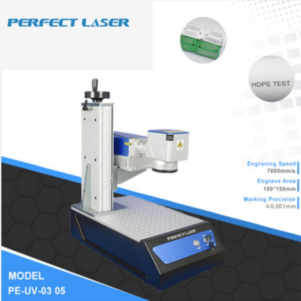 355Nm UV Laser Marking Machine Engraving Machine Cutting For Glass Plastic Paper Cloth Wood Metal Engraver