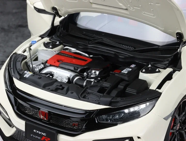 Autoart 1:18 سيفيك نوع R FK8 2021 JDM محاكاة طبعة محدودة جميع سبيكة معدنية مفتوحة ثابتة سيارة لعبة مجسمة هدية #3