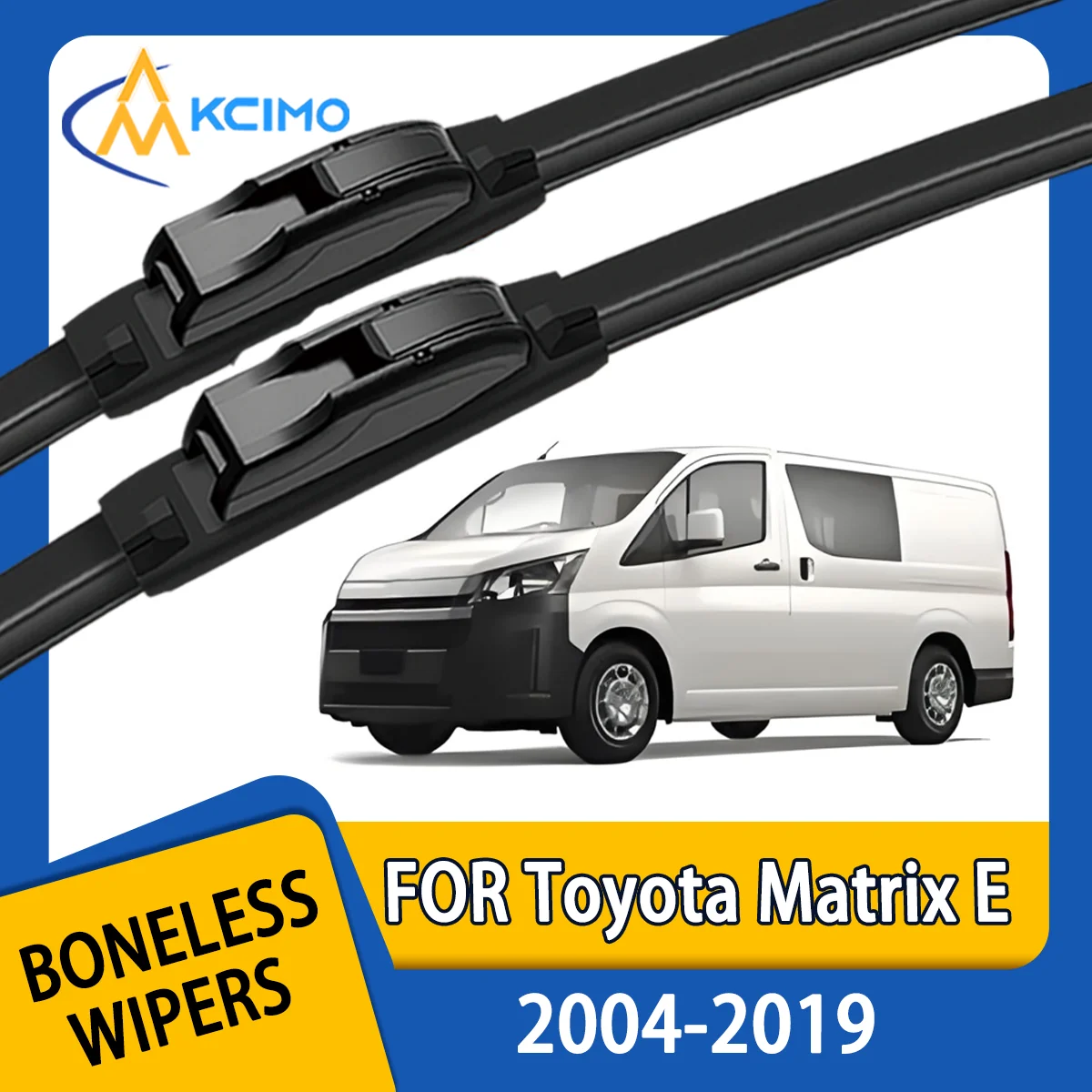 

KCIMO 2PCS New Wiper Blades for Toyota HiAce H200 2004-2019 Toyota Commuter (Thailand) Toyota RegiusAce (Japan) Toyota Quantum