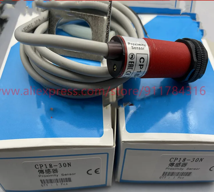 

2pcs New High Quality FOTEK Capacitive Proximity Switch CP18-30N CP18-30P CP18-30NB CP18-30PB