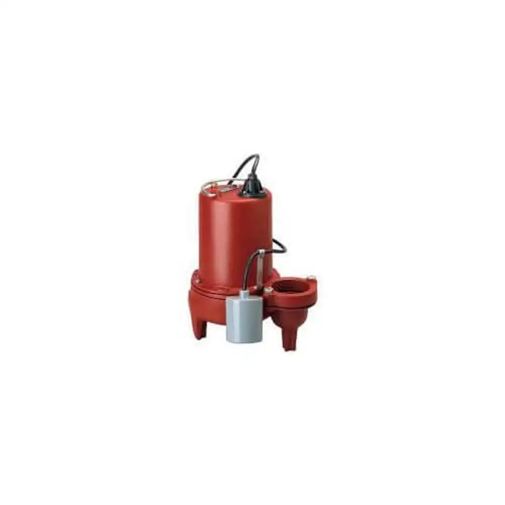 Submersible Pump 3/4 HP Auto w/Wide-Angle Float Switch 115v 25ft Cord Oil-Filled Motor Adjustable Pumping Range 3