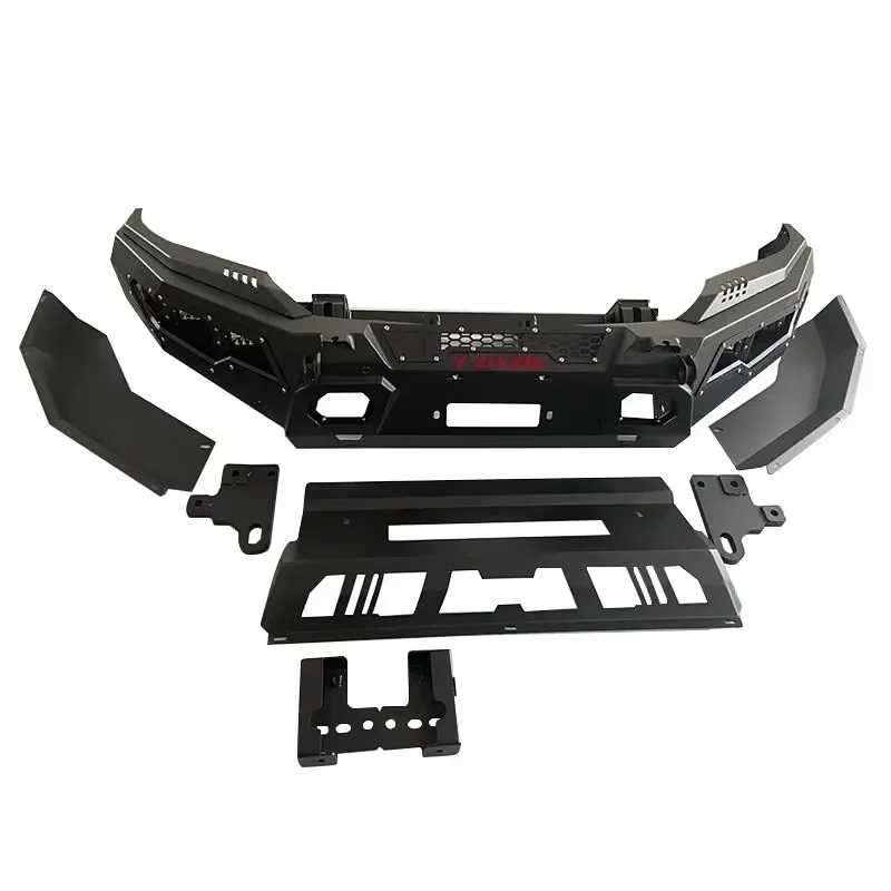 Black Steel 4WD Front Bumper for BT50 General Purpose with Parking Assist Sensor Bolts 2 Year Warranty