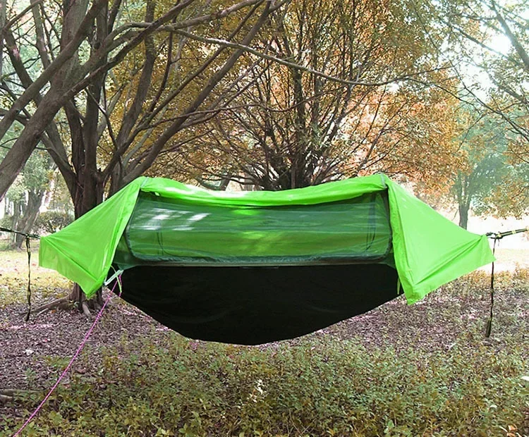 High Quality Lightweight Folding Outdoor Camping Tourist Hammock Anti-mosquito Waterproof