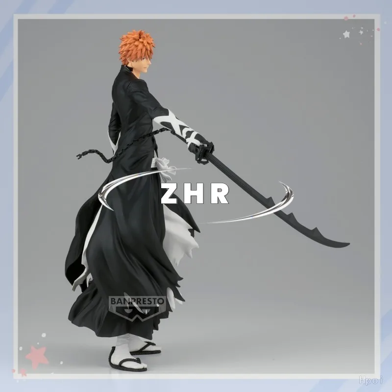 BANDAI BANPRESTO BLEACH MAXIMATIC ICHIGO KUROSAKI Animation Model Action Figure Toy Collection Gift