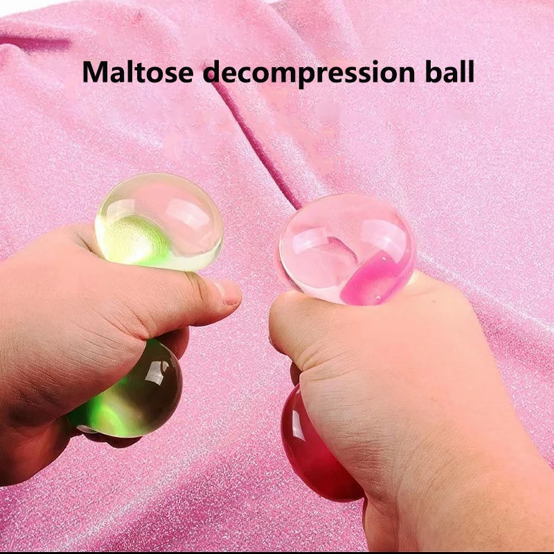 Neues buntes Maltoseball-Quetschspielzeug für sensorische Stimulation und Druckreduzierung bei Schülern, sicherer Stressabbau. – Detail 9
