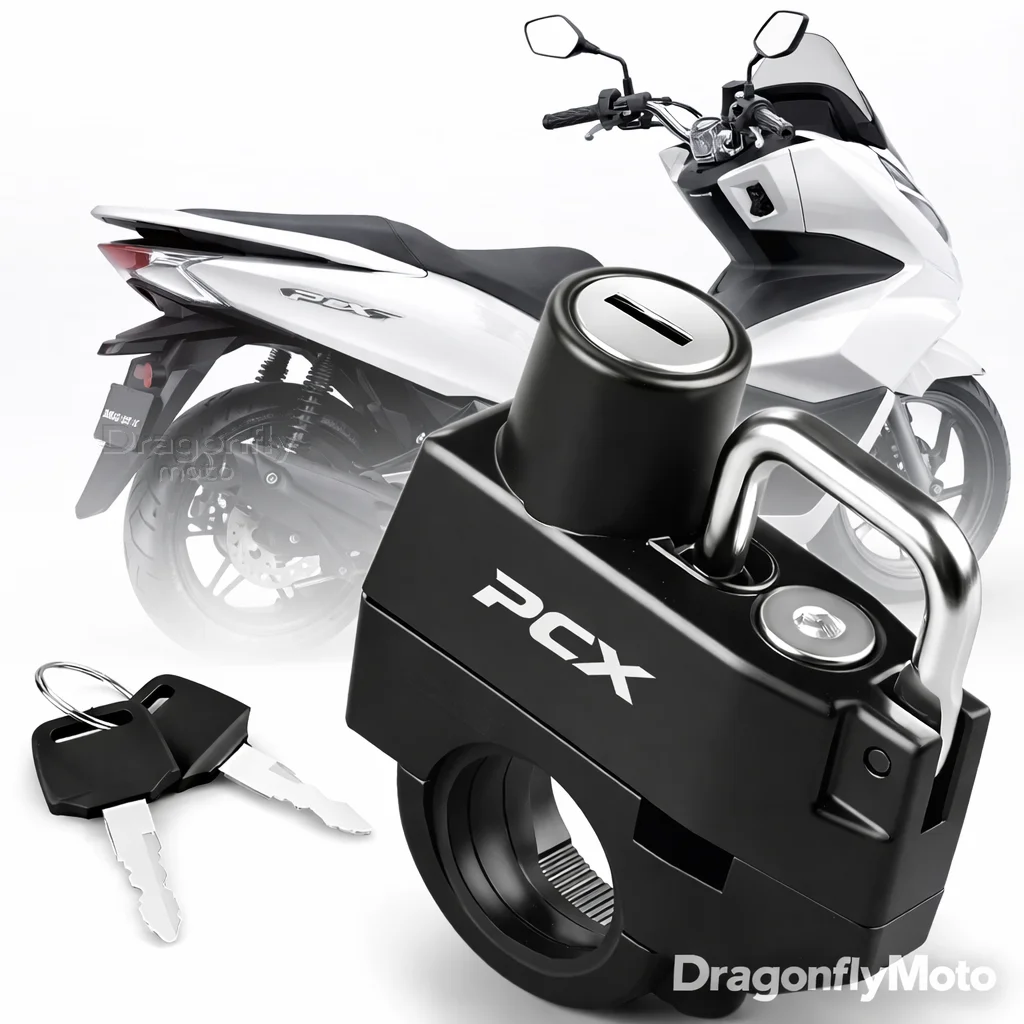 Motorcycle Helmet Lock For HONDA PCX125 PCX150 PCX 125 150 pcx 125 150 Anti-theft Locker Helmet Lock Locking Device Rustproof