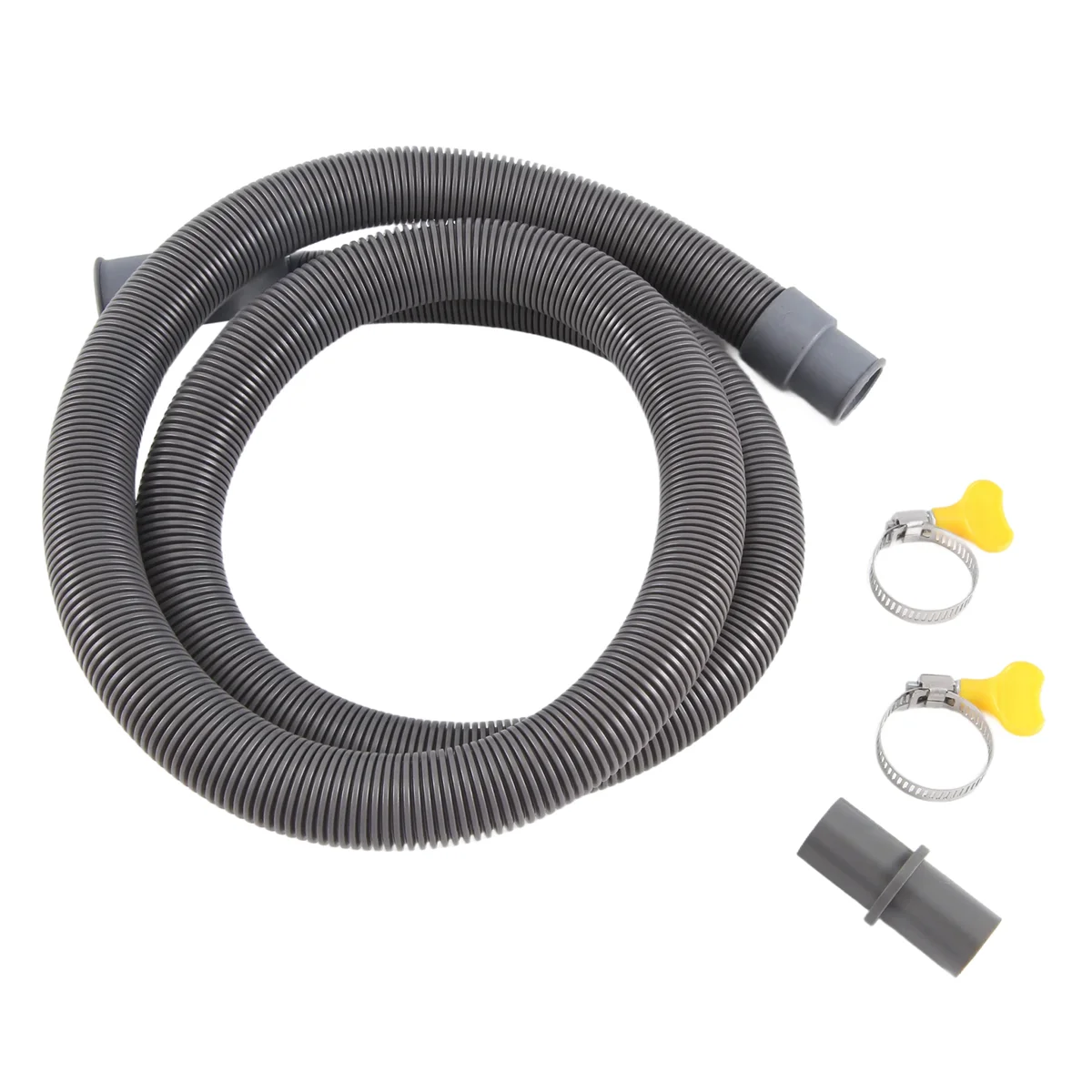 Raccordi per tubi di scarico per tubi di scarico per lavatrice a tamburo automatico, 1,5 metri