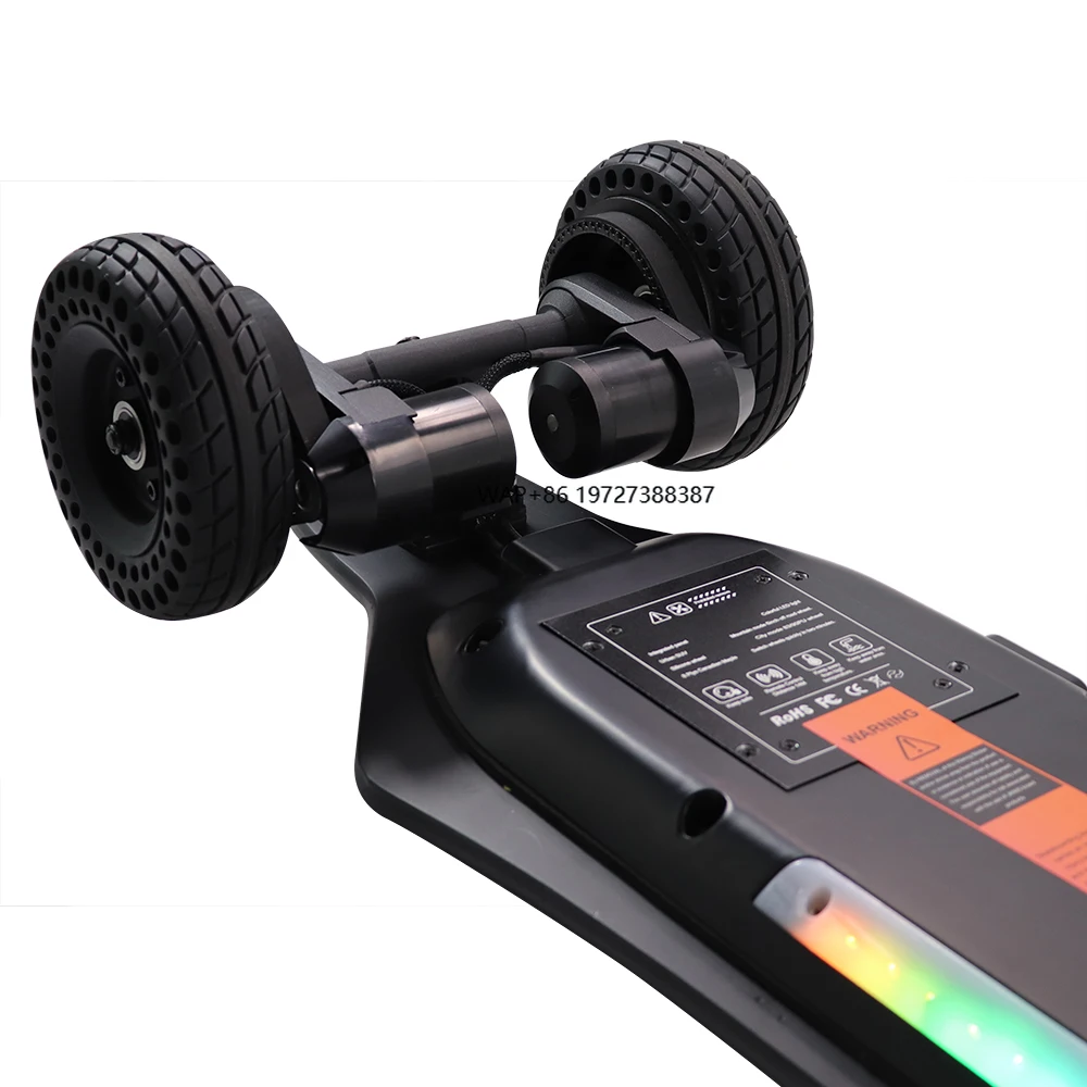 

6Inch Tire 1000w*2 Super Fast Electric Skateboard 2000w Electric Skateboard 6 Buyers