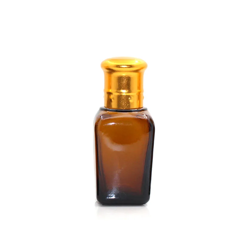 20 pz 10/20/30/50ml bottiglia di vetro quadrato profumo bottiglie di olio essenziale Attar olio/idrolat/bottiglie di Toner con tappo