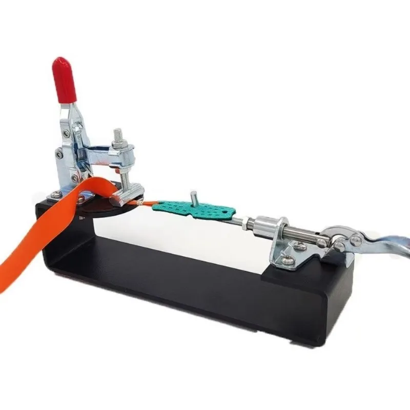 Slingshot Band Tying Assistant Tool Portable Binding Jig DIY Making Helper for Flat Tubular Latex Rubber Bands Catapult