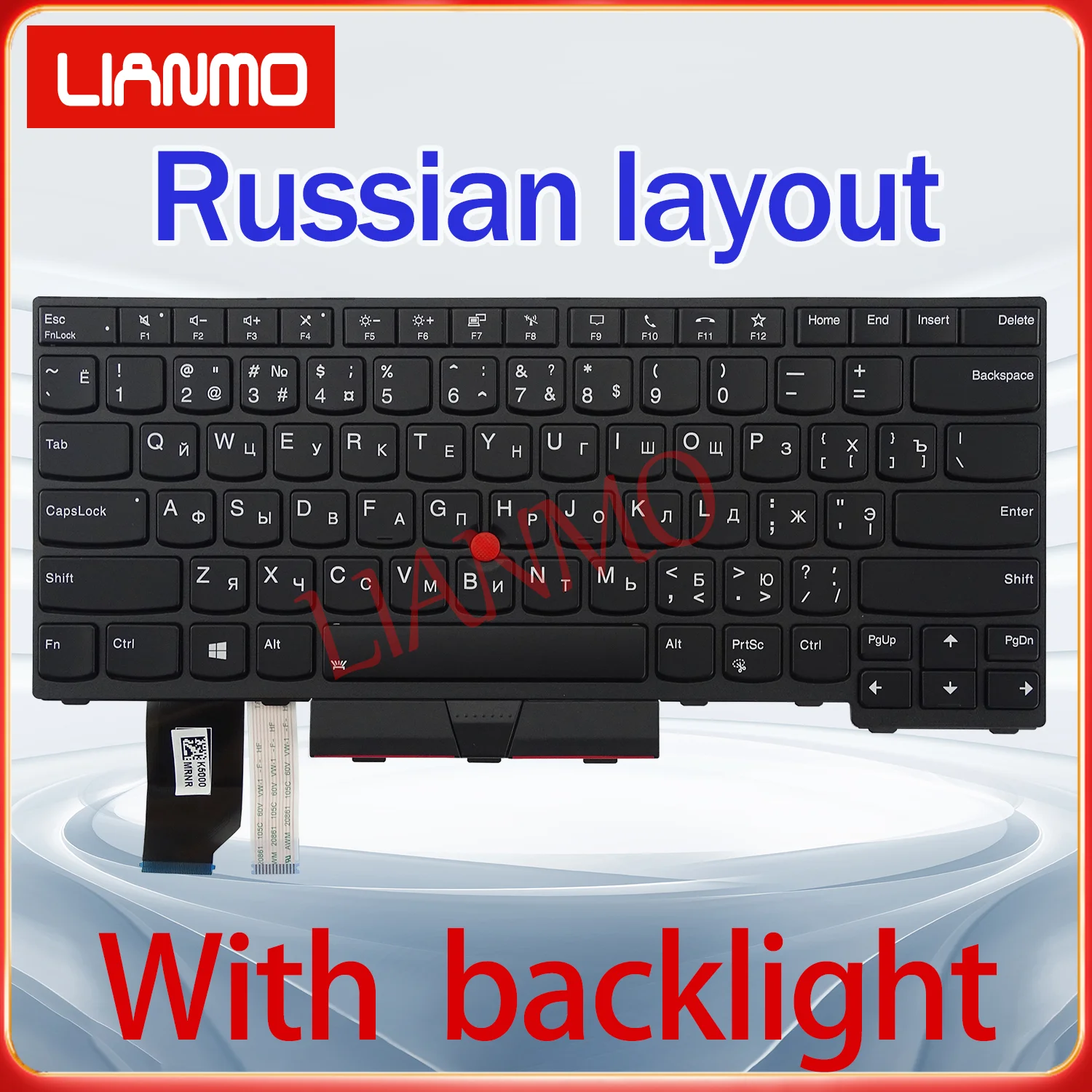 Portuguese/Russian/Swedish/Slovenia/Thai/Turkish/UK/Korean/US layout for Lenovo Thinkpad  L14 Gen1 L14 Gen2 backlight keyboard