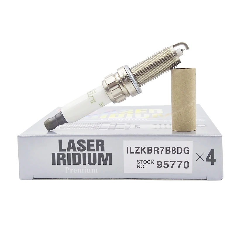 

4/20pcs ILZKBR7B8DG 95770 Iridium Spark Plug Candle For Peugeot 207 208 308 3008 CC Citroen C3 C4 DS4 C5 DS5 Cooper MINI Coupe