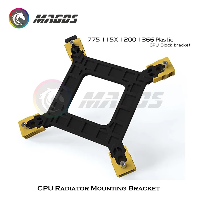 AM5 CPU Mounting Buckle 1700 1200 115X 20XX 1366 AM3 AM4 Plastic Metal Water Cooler Install Backplate