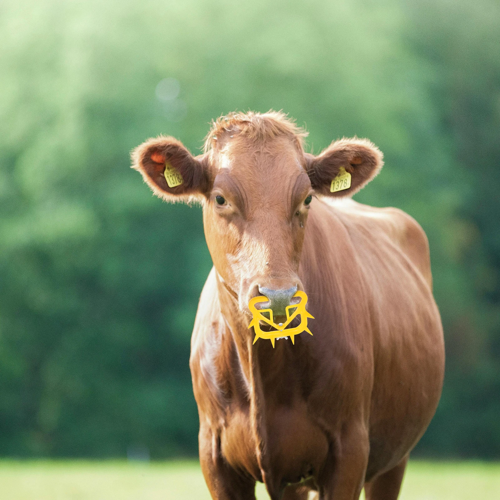 

10 Pcs Weaner Cattle Nose Ring Supplies Portable Weaning Tool for Calves Cow Abs Calf Large