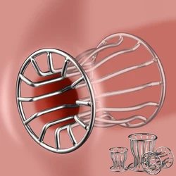 Hollow Anal Plug Tunnel Butt Plug Silicone/Metal Buttplug Sex Toys To Expand The Anus Vaginal Enema For Buttocks In The Shower