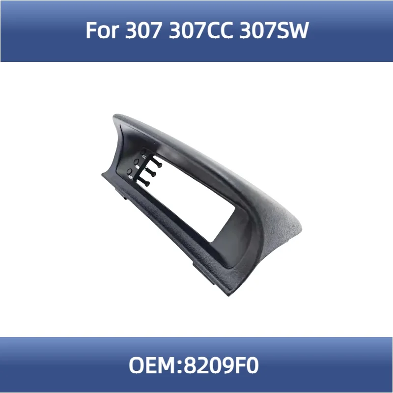 

radio CD small screen central control display frame English screen shelf for Peugeot 307 307CC 307SW