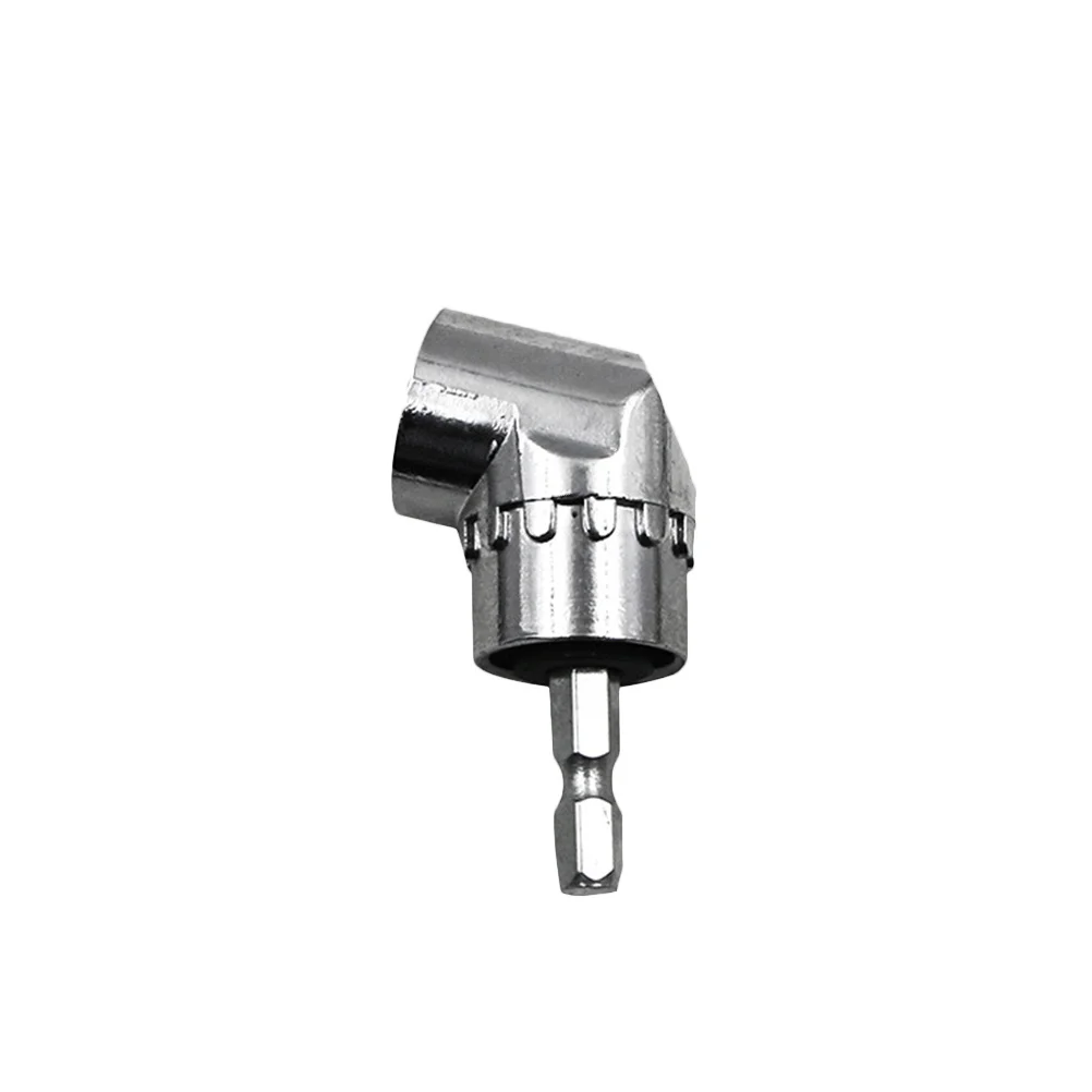 

Right Angle Driver 105 Degree Heavy Duty Hex Shank Adapter for Hard to Reach Areas Electric Drill Power Screwdriver Attachment
