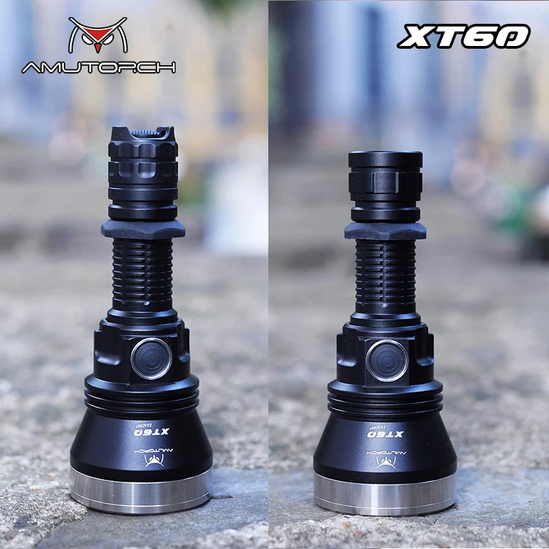 

AMUTORCH XT60 Luminus LED 2200 Lumens 1233 Meters Flashlight