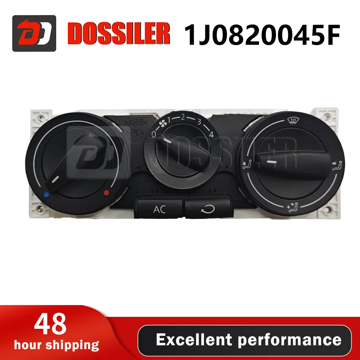 

1J0820045F Dossiler новый модуль климат-контроля обогревателя для Volkswagen Golf GTI Jetta R32 модуль управления HVAC панель управления кондиционером