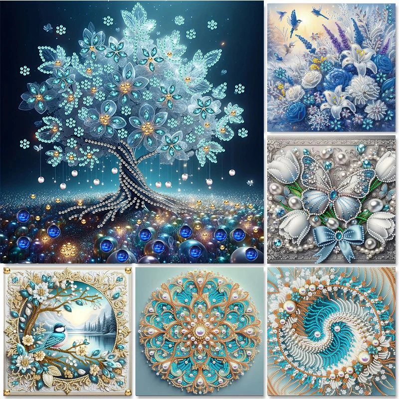 

GATYZTORY Winter Scenery 5D DIY Special Shape Diamond Painting Handiwork Art Diamond Art Kits Cartoon Wall Decor Diy Idea