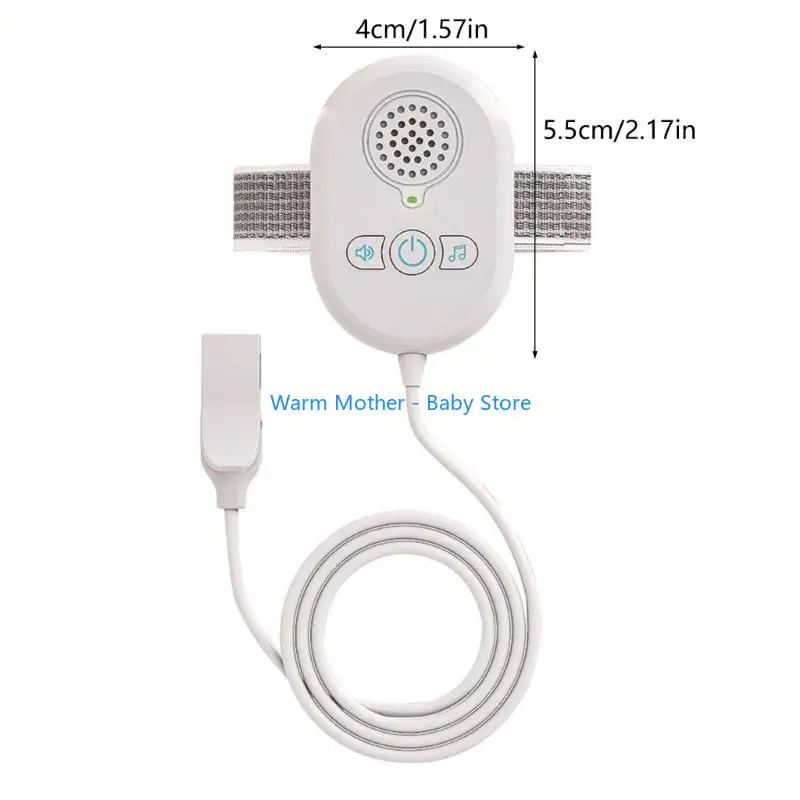 Alarm für Töpfchentraining für Kinder über Nacht, wiederaufladbarer Alarm zur Urinerkennung mit einstellbarem Ton und für