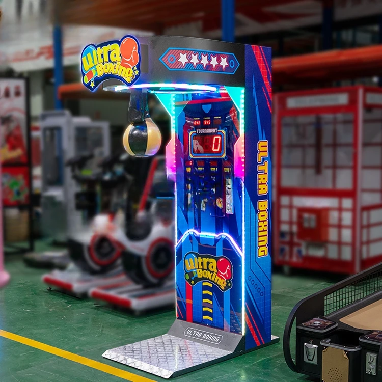 Divertimento Indoor Game Machine Punch Bag Boxing Machine Price Arcade Machine Gaming giochi a gettoni