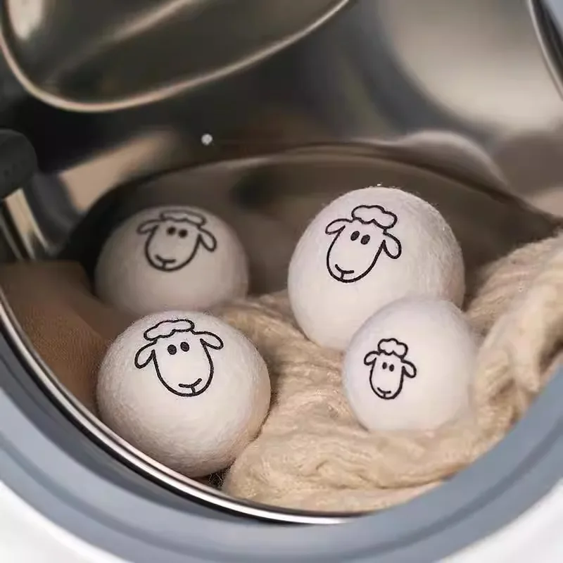 

Wool Ball for Dryer Static Elimination down Jacket Laundry Anti-Wrinkle Clothing Care Ball Fluffy Clothes Washing And Drying