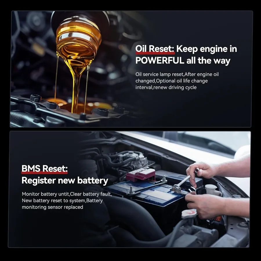 أداة تشخيصية ثنائية الاتجاه لسيارة لاند روفر وفولفو iCarsoft VOL V3.0 نسخة محسنة مع جميع الأنظمة النشطة الشاملة #5