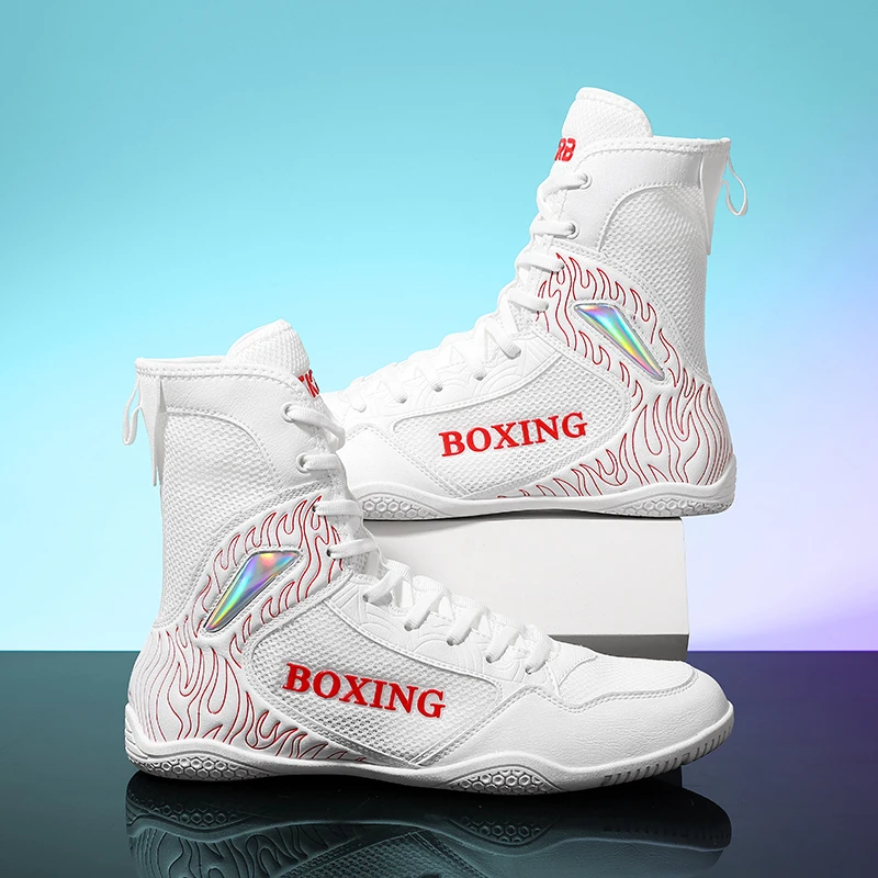 Men's Durable Wrestling Shoes Boxing Combat Shoes Comfortable and Versatile Unisex Indoor Training Wrestling Shoes